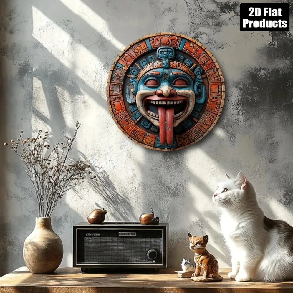 "'Vibrant Tiki Mask… - image