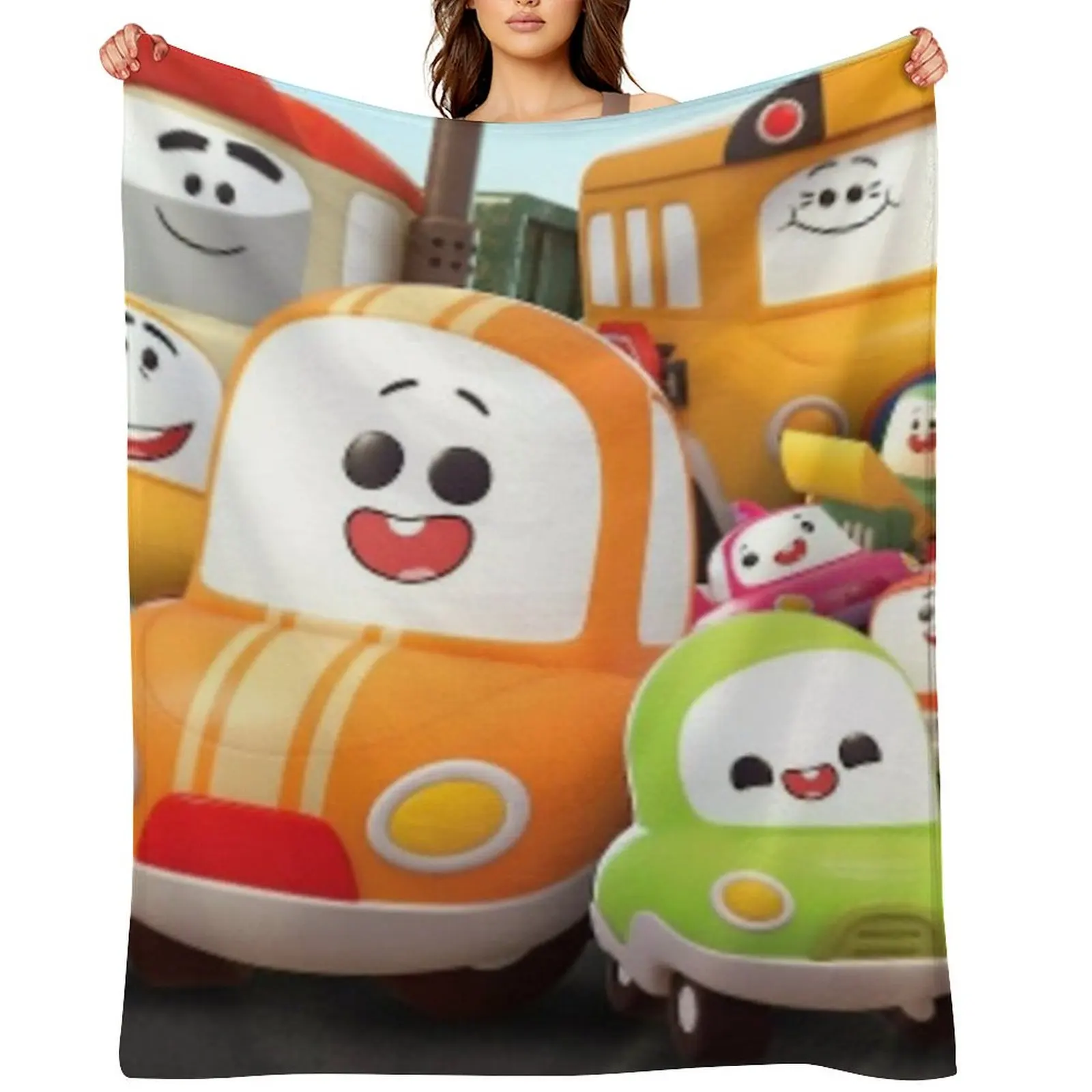 

Cory Carson and Friends Poster Throw Blanket Multi-Purpose Soft Plaid manga Sofa Throw Blankets