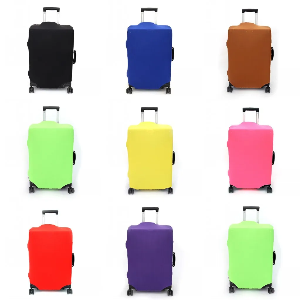 Travel Luggage Covers Luggage Suitcase Protective Cover Stretch Dust Covers For 18 To 28Inch Travel Accessories Luggage Supplies