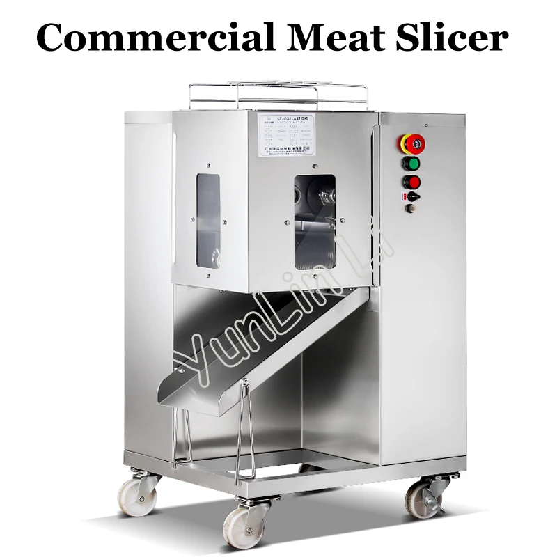 

500kg/h Fully Automatic Commercial Vegetable Cutter, Ground Meat, Stainless Steel Canteen, Meat Slicer and Shredded