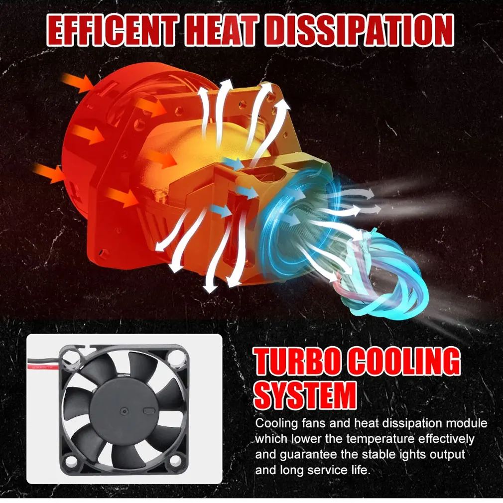 2 قطعة 3.0 بوصة ثنائية جهاز عرض (بروجكتور) ليد عدسة المصابيح الأمامية ل H4 H7 أودي 9005 9006 170 واط 90000LM عدسة مزدوجة ضوء مزدوج عالية منخفضة شعاع 12 فولت