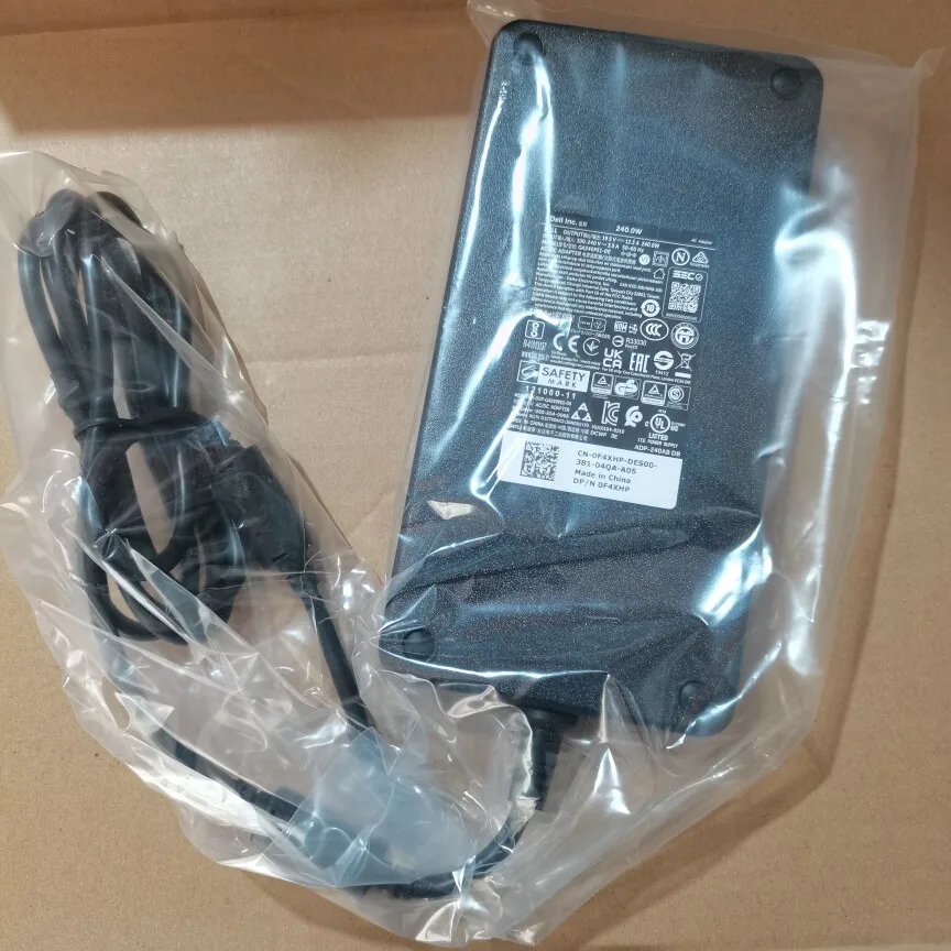 For Dell Game Box G16 Alien Laptop Charger 240W Power Adapter with Cable F4XHP