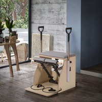 Wuda Maple Wood Pilates Chair, YTYIN for Professional Studio and Home Fitness Training Equipment