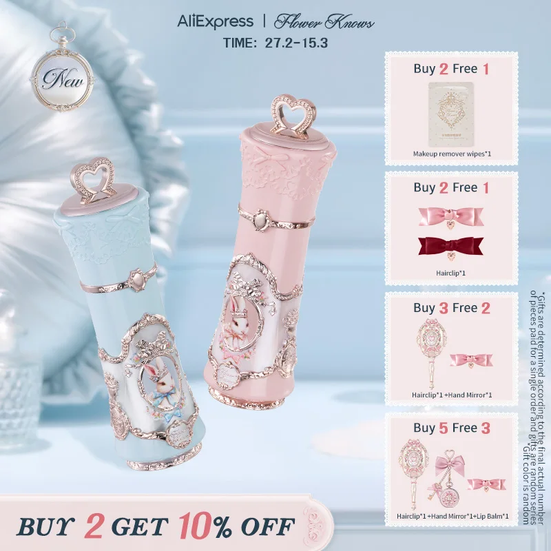 

[NEW]Flower Knows Bunny Garden Collection Cloud Lip Cream