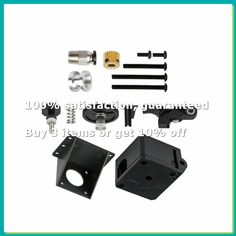 Extruder Parts 3D Printer Stock Feeder for for S X Series,CR10, 3 Series DIY 3D Printer, ED3 V6-DTB1