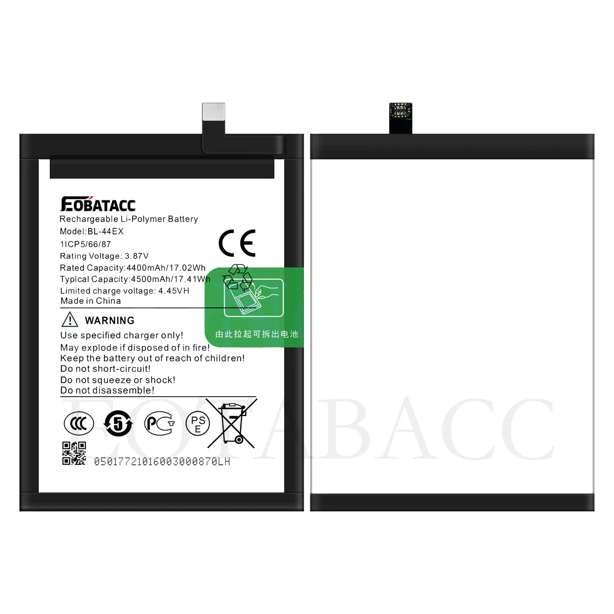 OTABACC New 100% High Quality BL-44EX Battery For infinix Zero X / X6811/ X6810/Zero X Pro/zero x power/Zero 20/ X6821 mobile ph