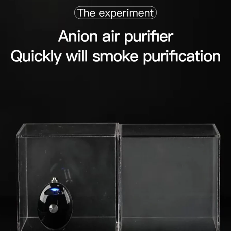 Personal Wearable Air Purifier Necklace Portable Air Freshener Ionizer Mini Negative Ion Generator