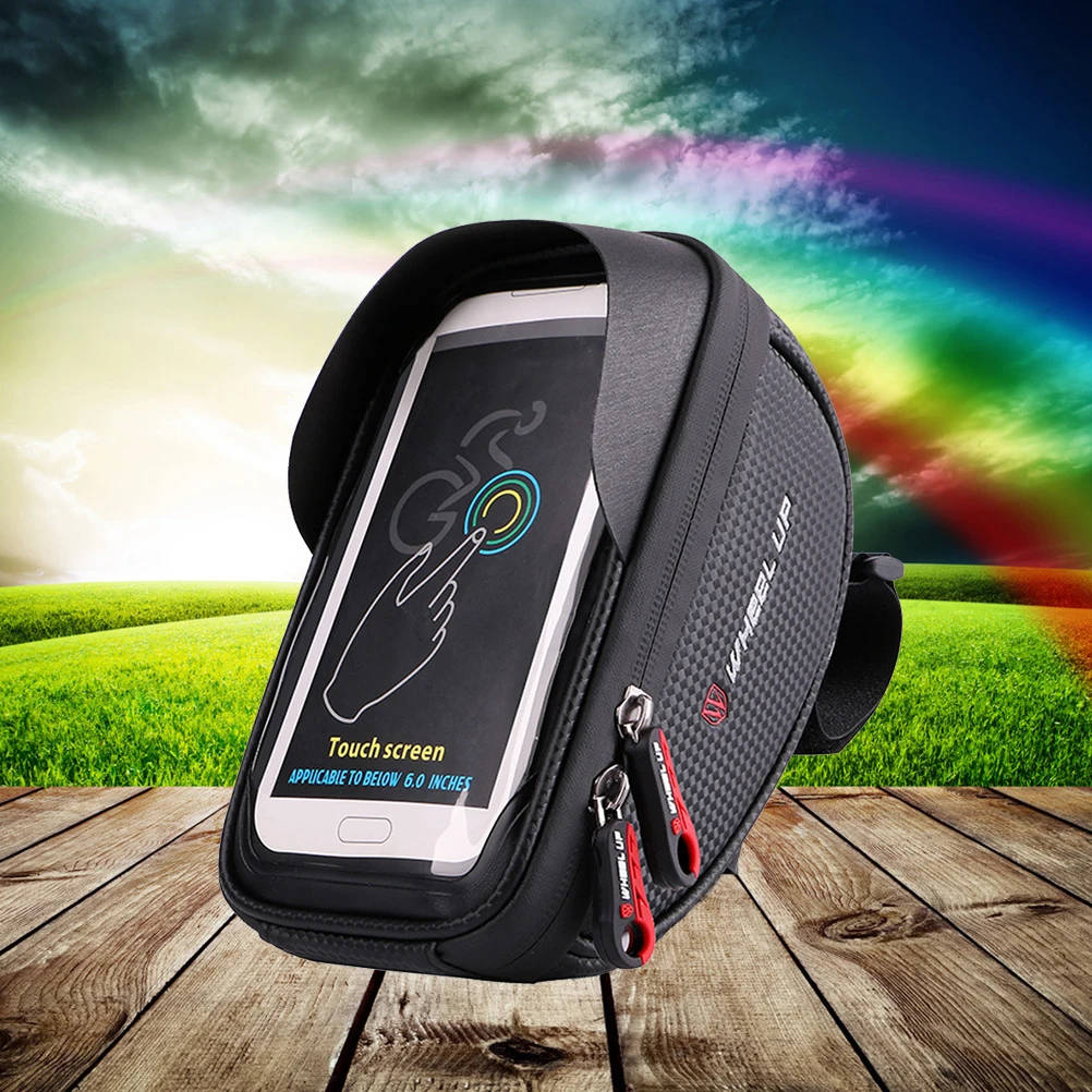 

Waterproof Phone Bag Holder for Bike Frame Handlebar Mount Cycling