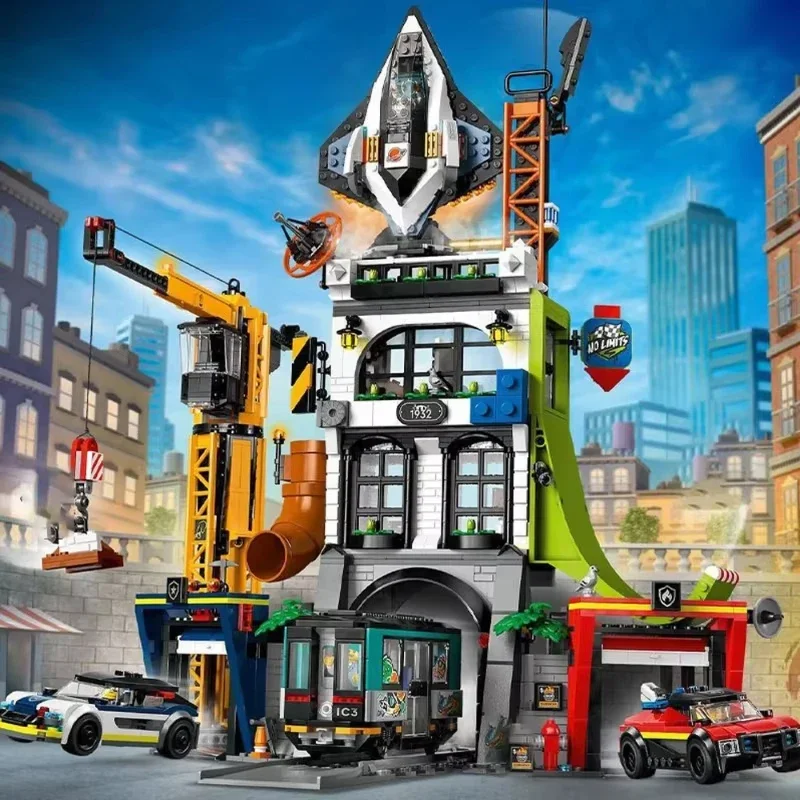 2026 New Command Vehicle Model, Building Blocks 60473, DIY Boys Creative Series, Birthday Christmas Gift