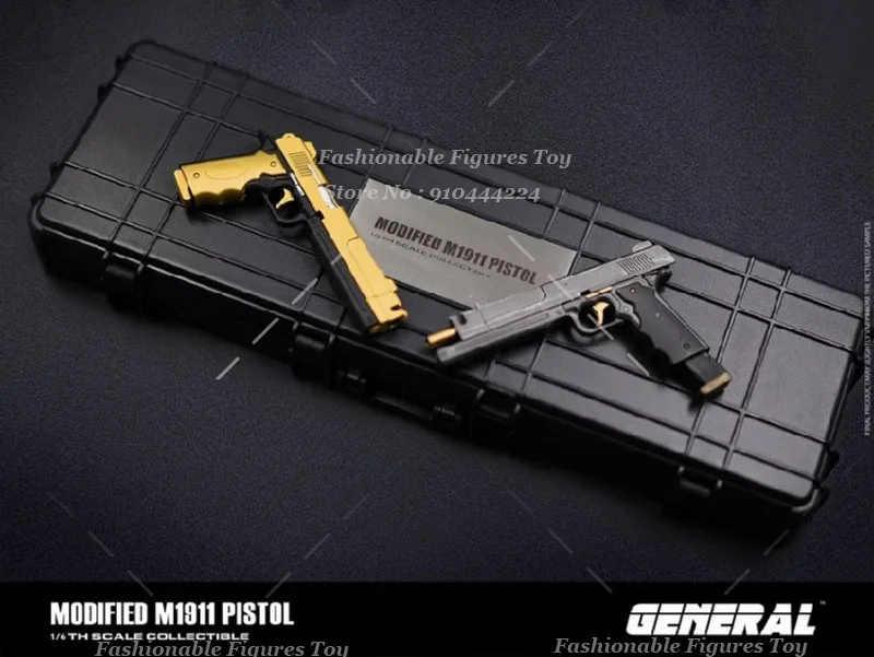 General GA-006 1/6 Scale Scale Weapon Modified M1911 Pistol Mini Combat Equipment Cannot Launch Fit 12\