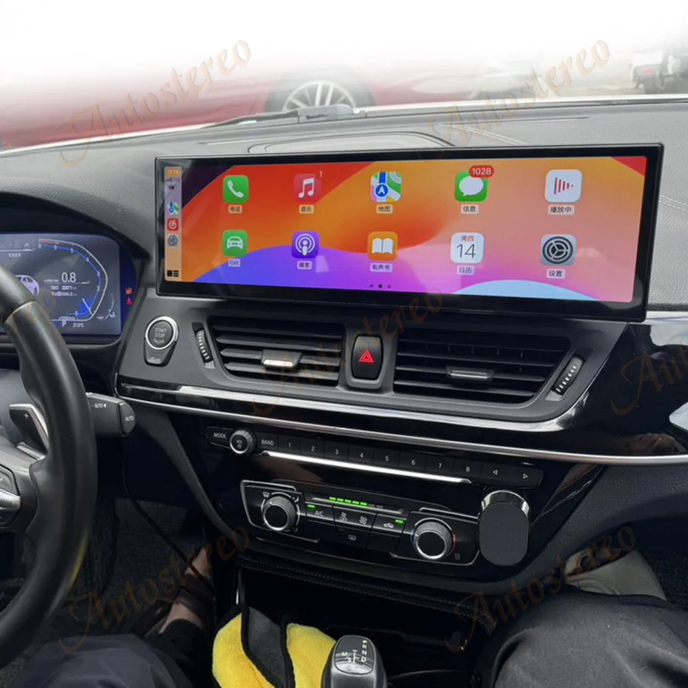 

Carplay 14,9-дюймовый Android 14 для BMW 1 серии F52 2017-2019, автомобильный мультимедийный плеер, GPS-навигация, автомобильный радиоприемник, авто