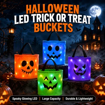 LED Halloween Pumpkin Bag 1