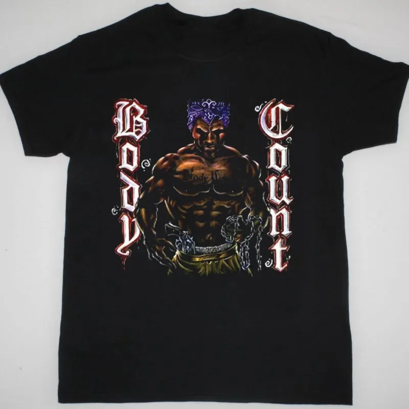 Body Count Body Count (1992) Album Short Sleeve Black All Size Shirt