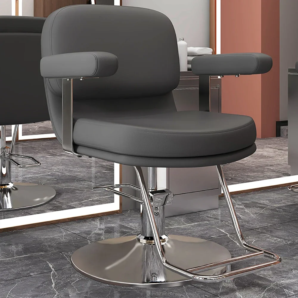 Modern Comfortable Barber Chair Aesthetic Portable Luxury Simple Salon Chair Ergonomic Design Silla De Barbero Salon Furniture