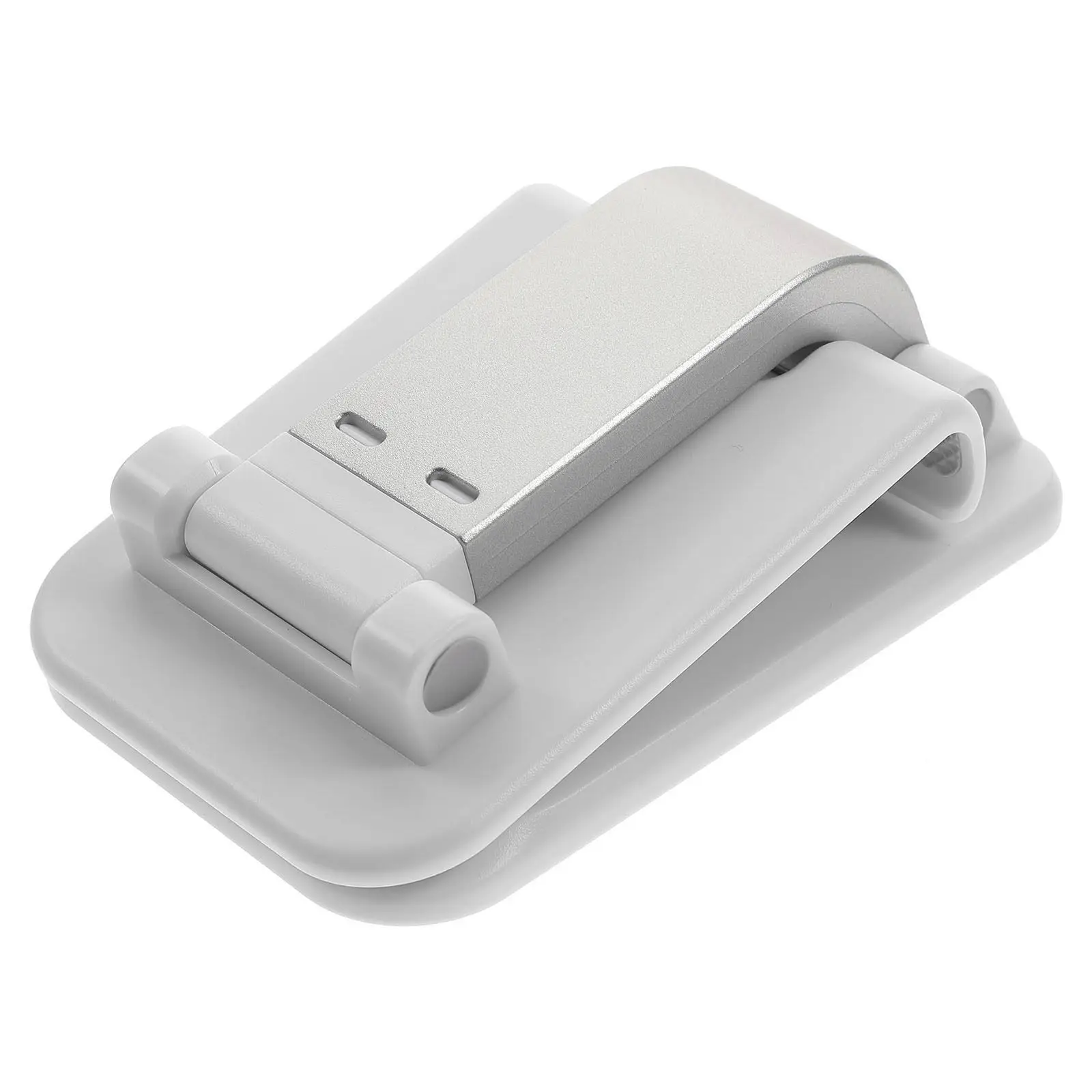Portable Adjustable Cell Phone Stand Minimalist Foldable Mobile Phone Holder Desktop Rack for Home Office Bedroom Kitchen Use