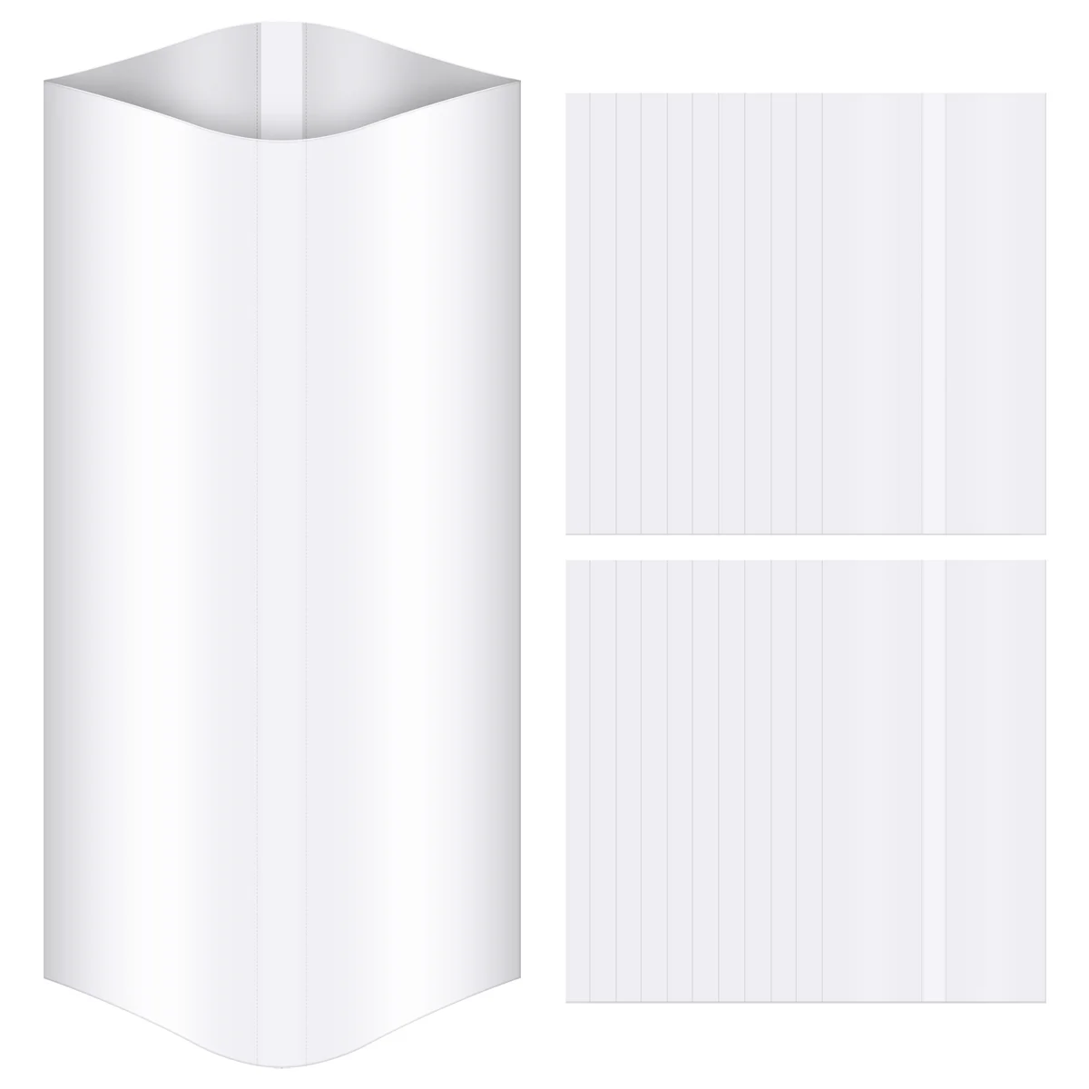 SMIEA 70Pcs Sublimation Shrink Wrap Film 5X10 Inch Heat Transfer Shrink Film Shrink Wrap Bags White Shrink Wrap Bands for Mug