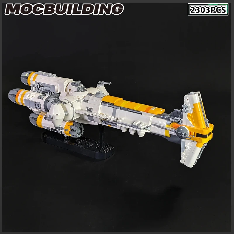 Space Movie Corvette Lightmaker MOC Building Blocks Imperial Transportion Technology Bricks Model Collection Display Toys Gifts