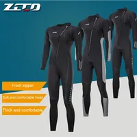 ZCCO 3MM neoprene Wetsuit for Men & women Scuba diving suit deep spearfishing thermal swimsuit Snorkeling Surfing one piece set