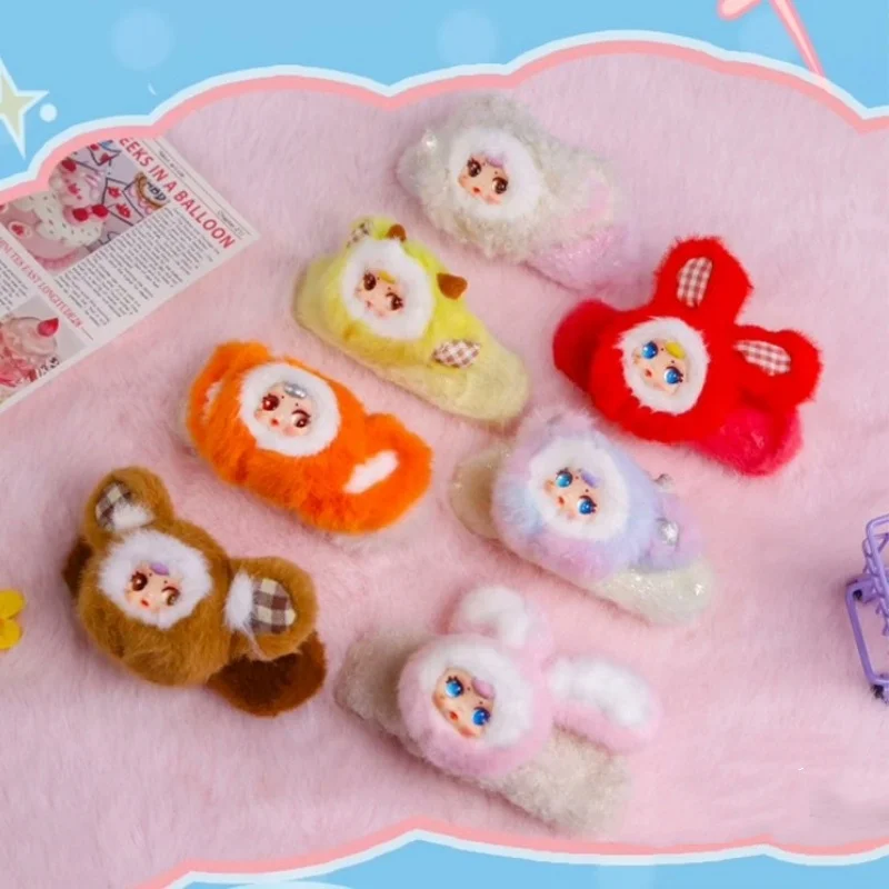 

Original Mm Milk Candy Hair Clips Series Trendy Blind Box Vinyl Face Hair Accessories Girls Gift Cute Gifl Hair Fringe Clamp