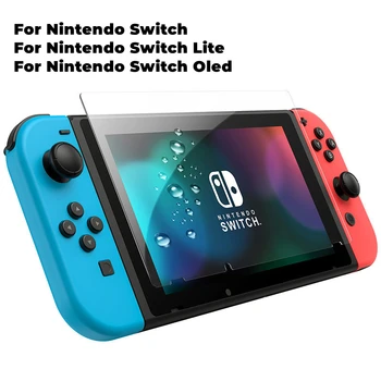Novo vidro temperado protetor para nintend switch lite filme protetor de tela para nintendos switch ns oled acessórios de vidro