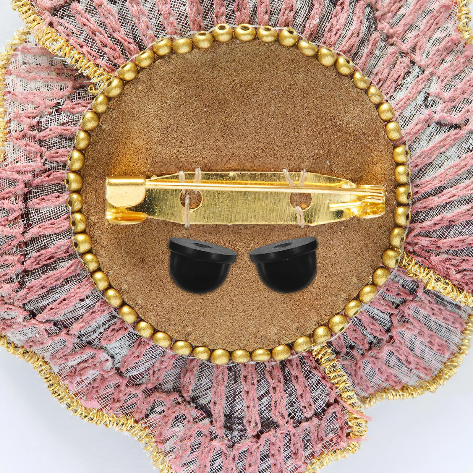 150Pcs Universal Rubber Pin Backs Locking Clasp Non-Slip Brooch Badge Backings Lapel Pins Brooch Point Pin Cap
