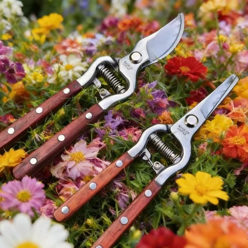 

Multifunctional Pruning Tools Effortless Pruning Shears SK5 Steel WoodHandle Thick Branch Shears Garden Flower Prunings Scissors