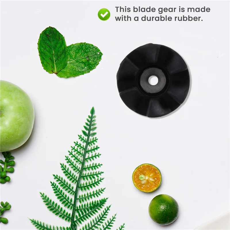 EAS-Replacement Parts Rubber Blade Gear Thick Shaft Spare Part For Magic 900W