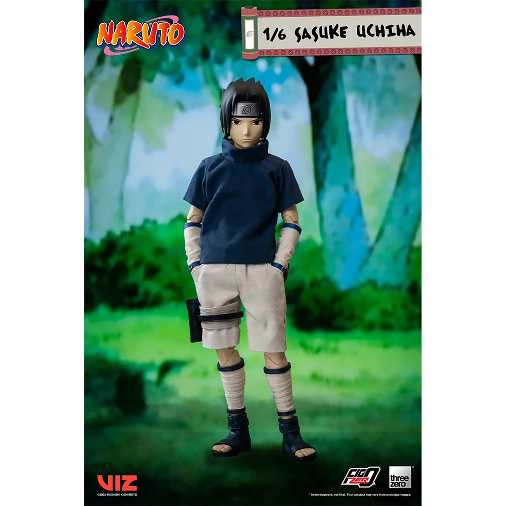 ThreeZero FigZero Series Naruto Uchiha Sasuke 1/6 Action Anime Figure Collectible Model Toys