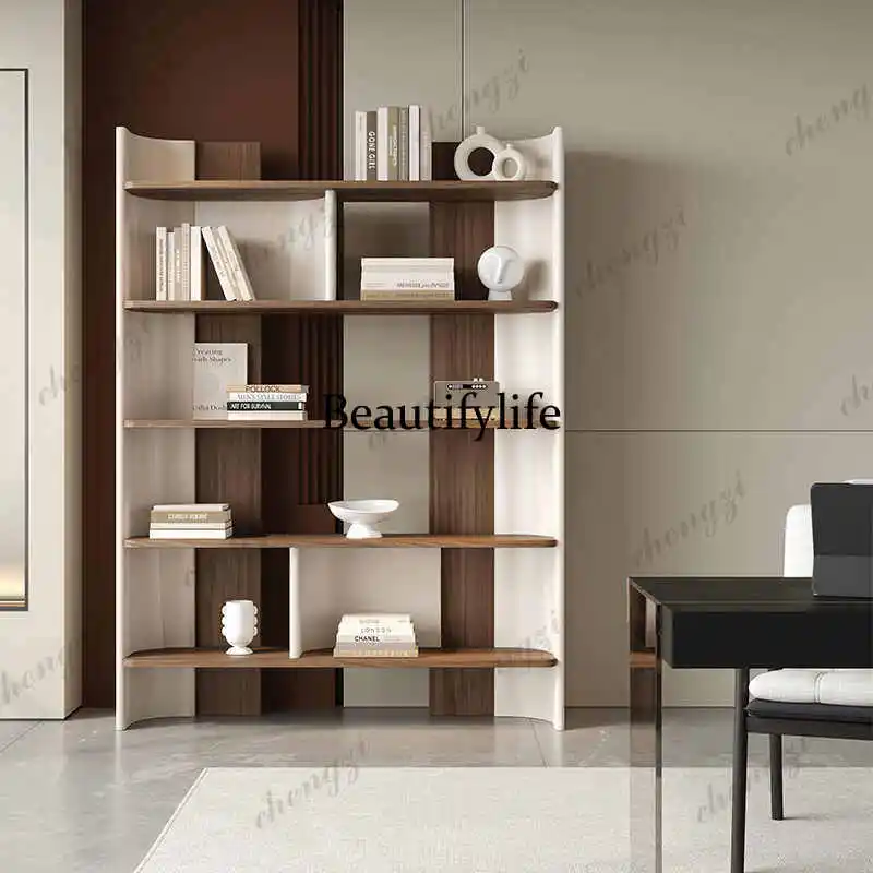 A73 Floor-standing Storage Rack Living Room Wall-Side Display Rack Home Bookshelf Storage Rack