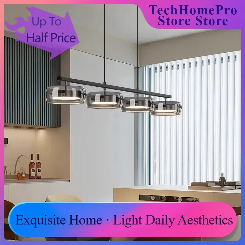 TechHPNordic Pendant Lights Glass Indoor Lighting Home Decor Dining Room Ceiling Lamp Hanging Light