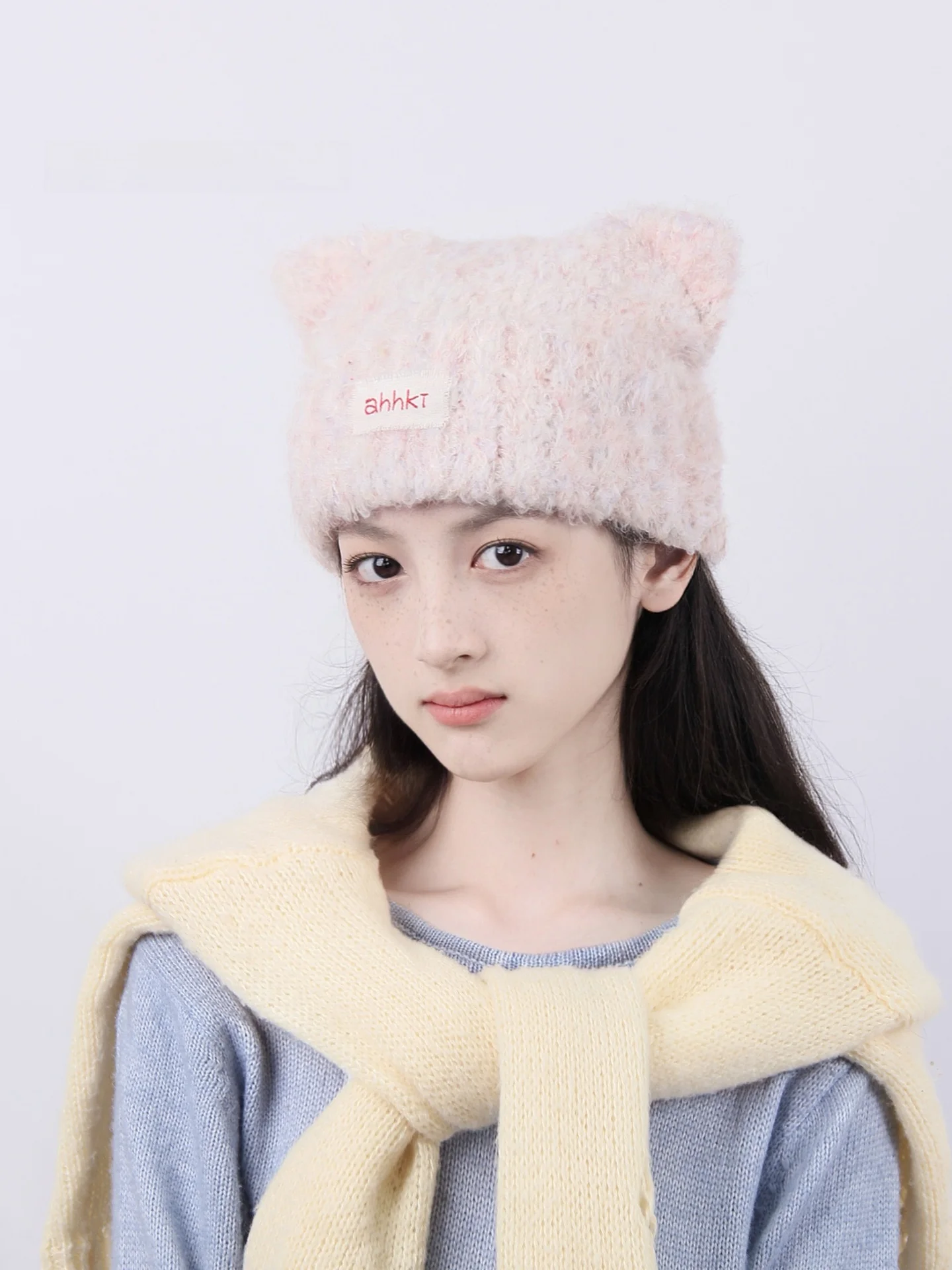 ahhki-gorro-de-lana-con-orejas-de-punto-de-diseno-original-gorro-calido-con-borlas-para-mujer-gorro-informal-no-ajustable-para-otono-e-invierno