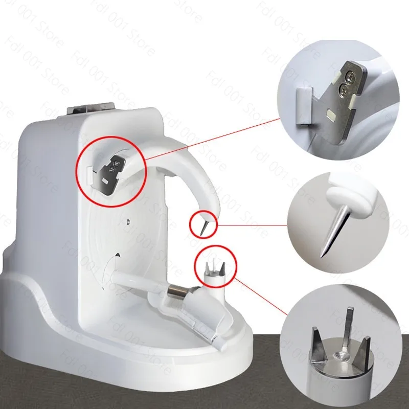 Multifunctional Electric Fruit Peeler, Automatic Apple Orange Potato Peeling Machine with Stainless Steel Blade for Home Kitchen