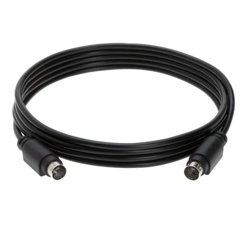 Мини DIN 4-контактный кабель S-Video между мужчинами и женщинами, разъем для передачи ТВ-приемника, монитора S-VHS, видеомагнитофона, DVD