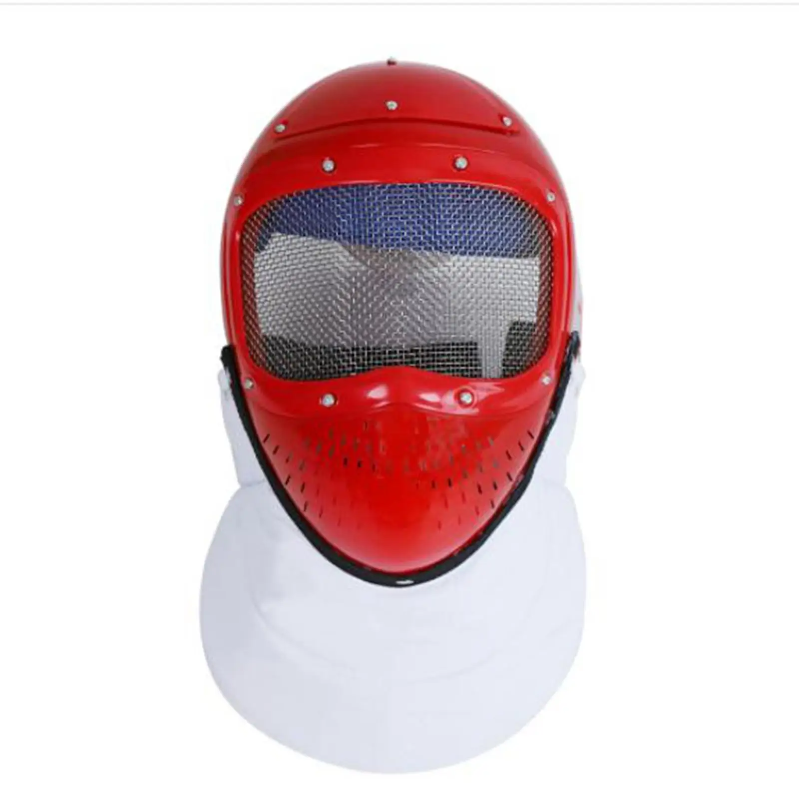 Fencing Protective Gear for Kids Mask Breathable Mesh Face Shield High Strength Anti Rust Leather ABS Training Tool for Beginner