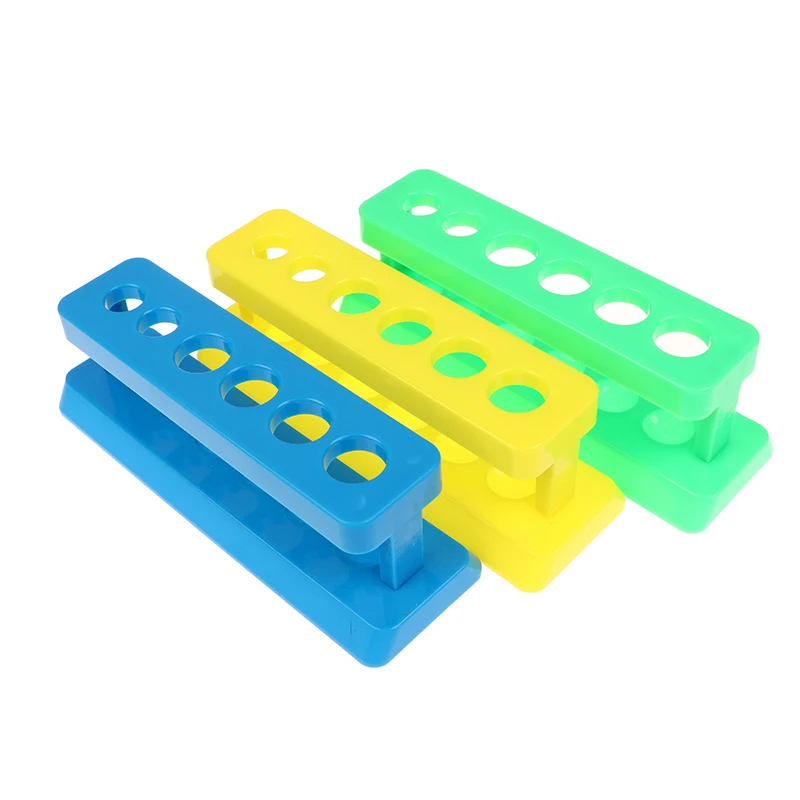 Ondersteuning Buret Stand Laboratorium Reageerbuis Stand Plank Plastic Reageerbuis Rack Houder Lab Schoolbenodigdheden