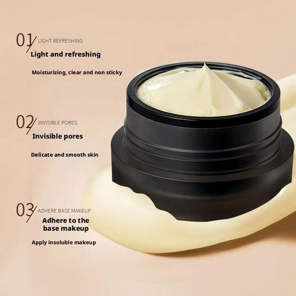 كريم الوجه 30 جرام قبل ترطيب المكياج يضيء لون البشرة، كونسيلر، يخفي المسام، ويحمل مكياج الوجه بقوة