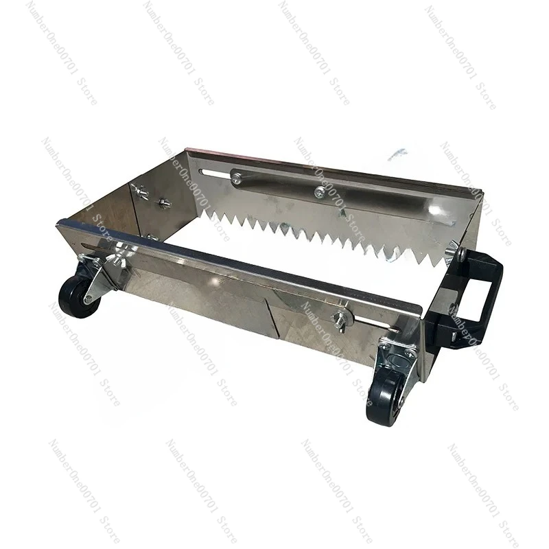 400-800mm Adjustable V Notched Trowel Mortar Comb for Fast and Equal Application of Adhesive on the Floor