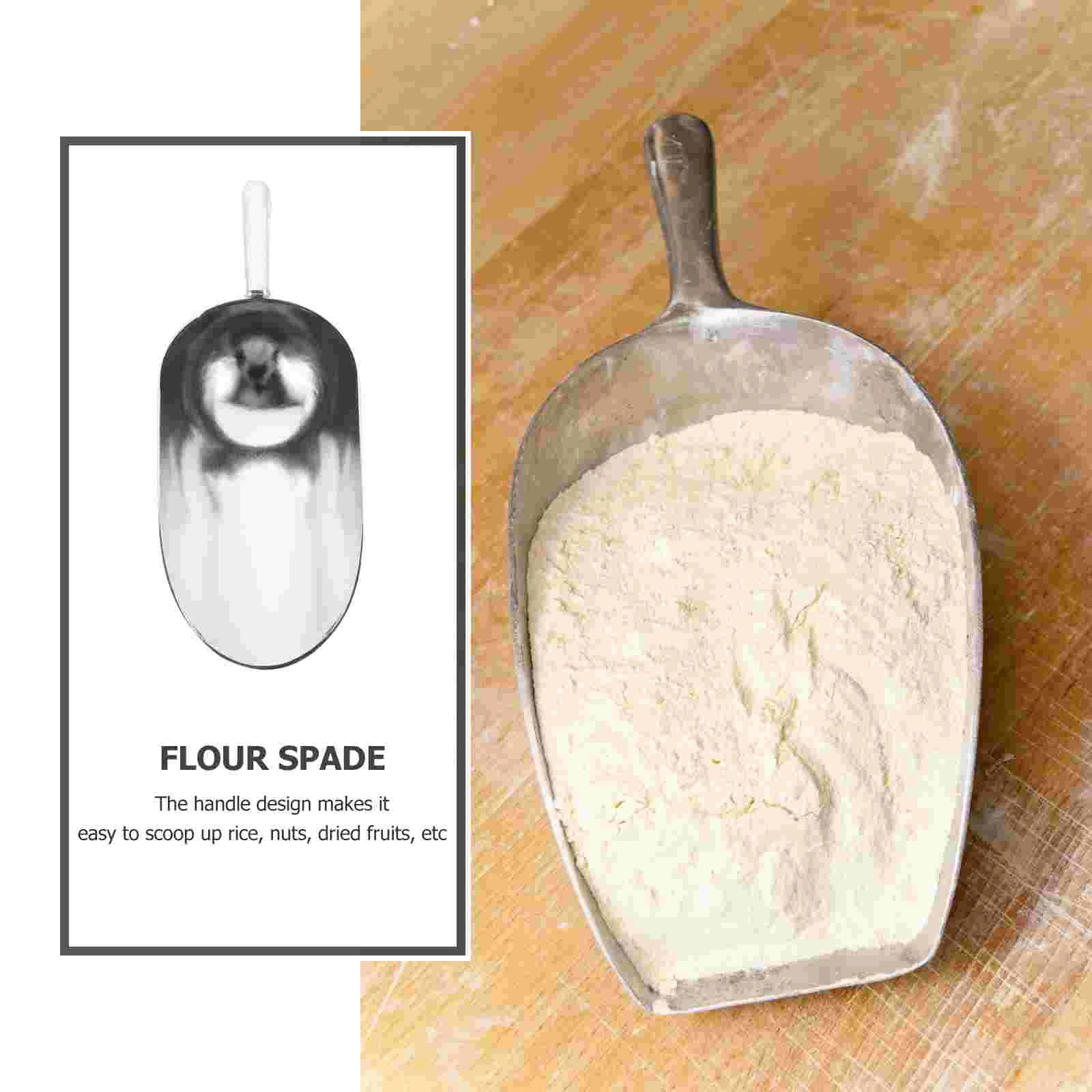 Food Scoops Flour Ice Metal Kitchen Tool Dried Fruit Zinc Alloy Rice Tea