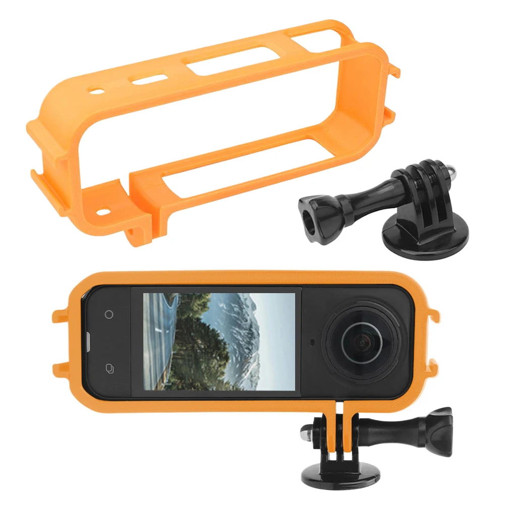 

Protective Frame with Cold Shoe Mount Protective Case Action Camera Frame for Insta360 X5 Camera Accessories