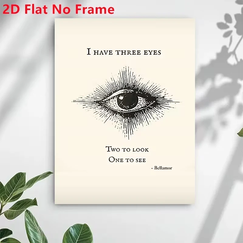 Modern Milimalist  Judaism Evil Eye Wall Art Print Canvas Painting Poster Picture For Living Room,Bedroom Home Decor