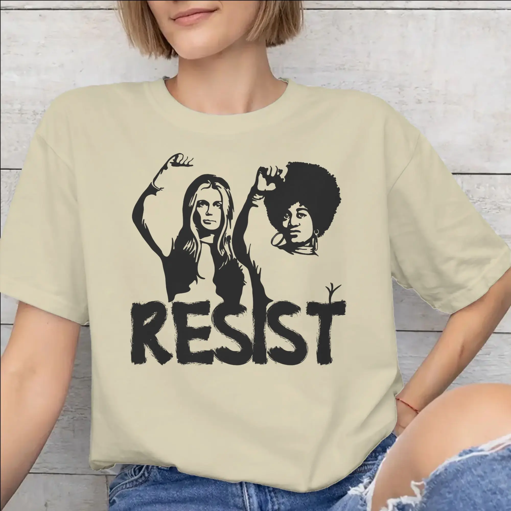 RIP Gloria Steinem  Printed T Shirts for Men Women  Cotton  Tee Shirt Clothes