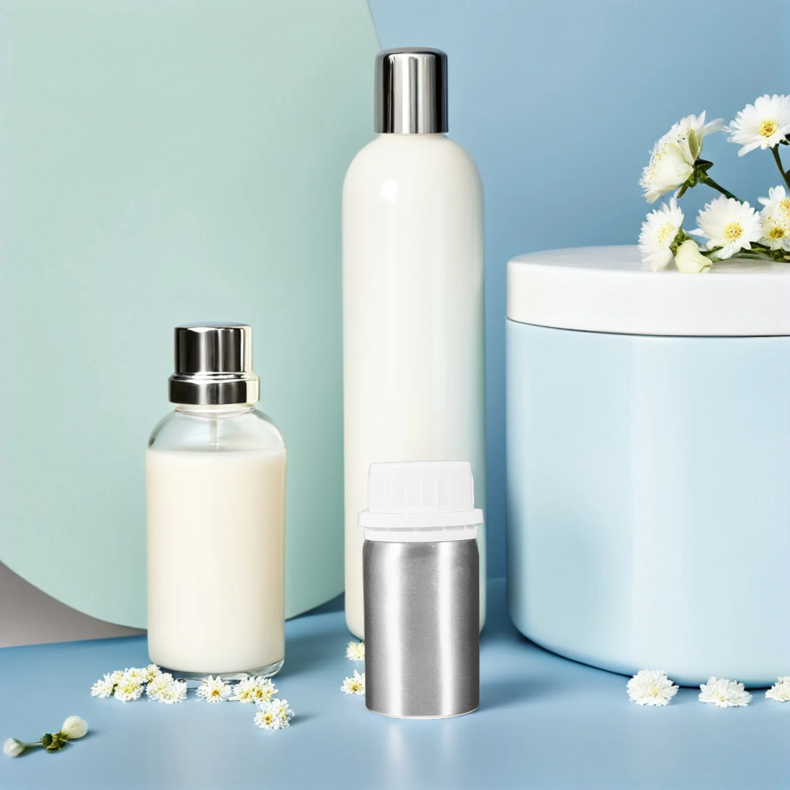 

Essential Oil Bottling Mini Jars 10ml Perfume Bottles Plastic Sample Refillable Durable Travel Oil Container Versatile Cosmetics