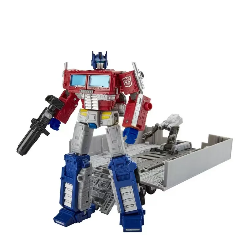 Nuovo inventario Kit garage per giocattoli animati Transformer G1 Optimus Prime ‌ Art Toy festival regalo studio di personaggi anime modello di raccolta