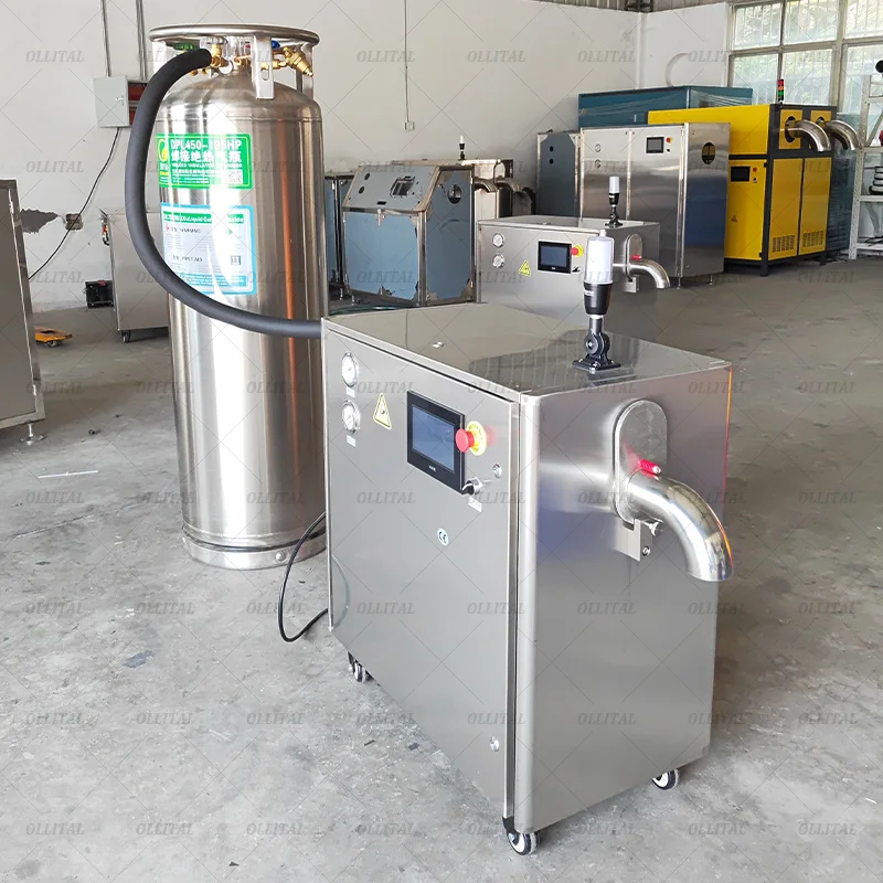 Large Cube Dry Ice Making Machine Eco-Friendly Industrial Dry Ice Production Equipment