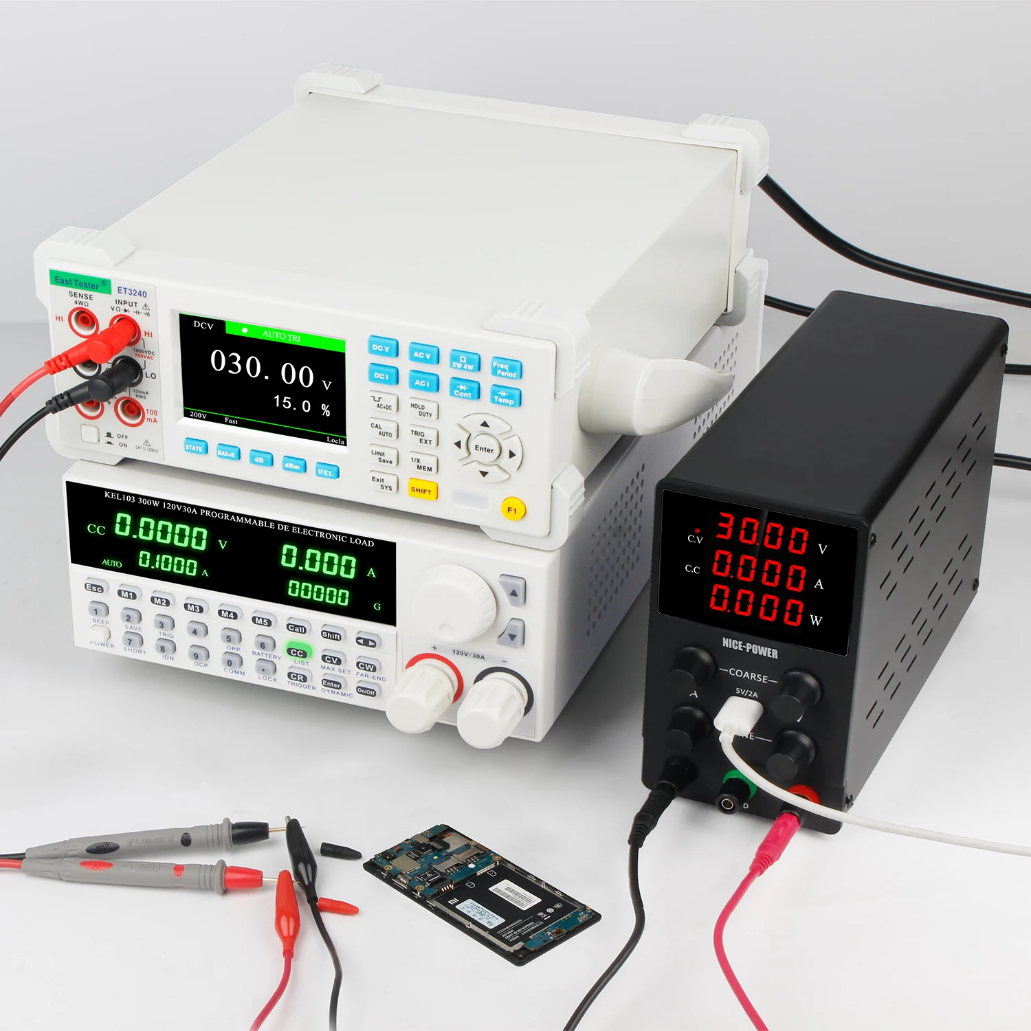 Nice-Power DC Power Supply Variable, 30V 60V 120V Adjustable Switching Regulated High Precision Bench Lab Power Supplies image 6