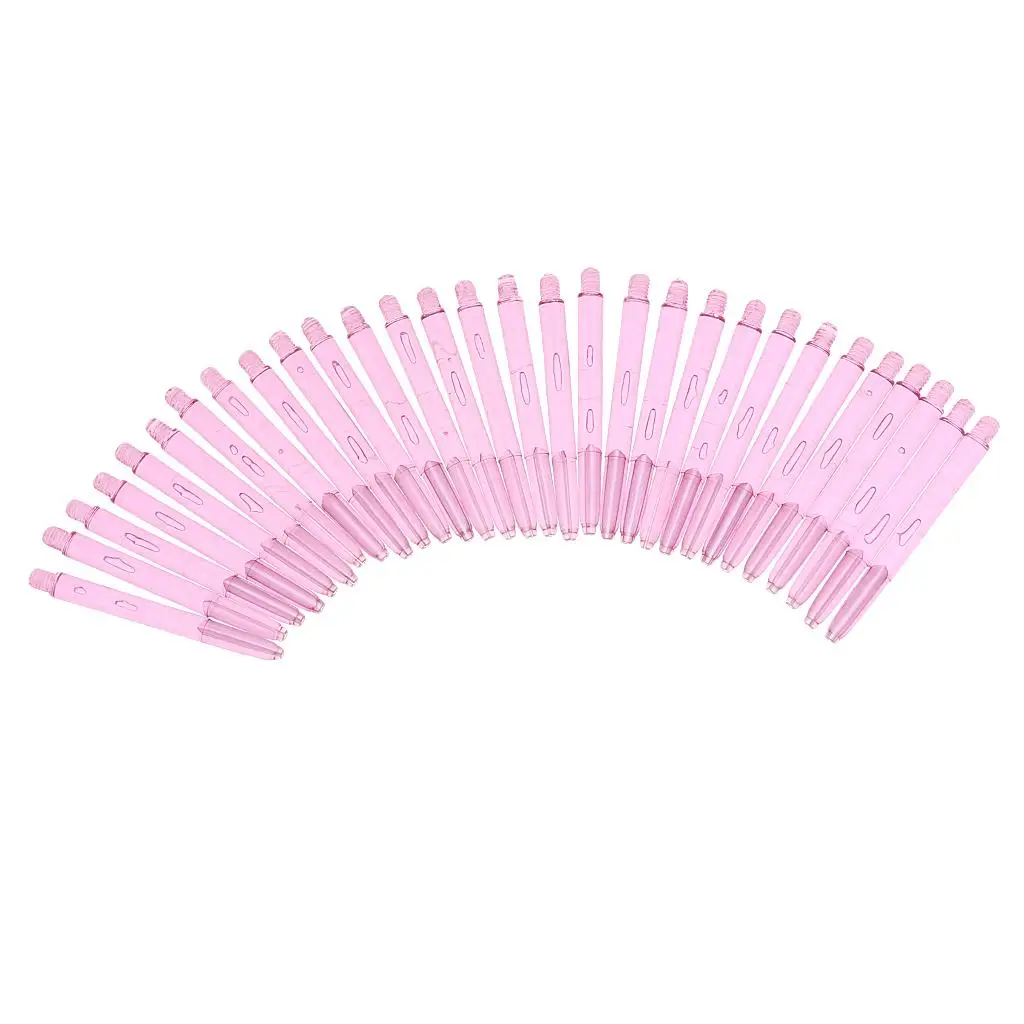 

3-6pack 30 Pieces Universal Plastic 2BA Shafts Replacement Stems Pink