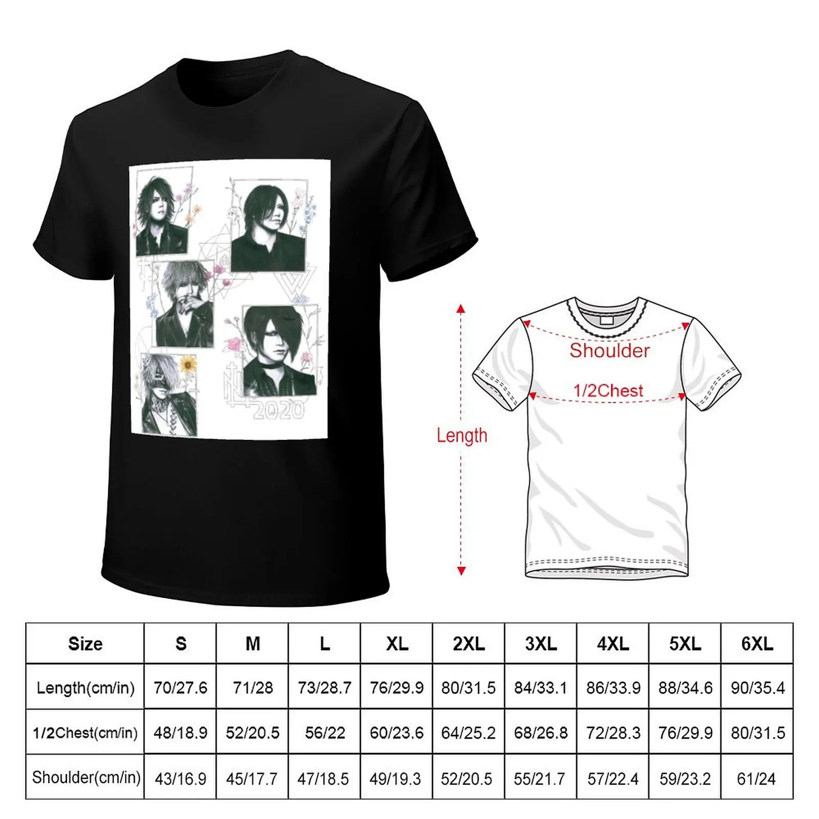 the Gazette fan art T-Shirt Basic Tee Shirt for Everyday Outfit