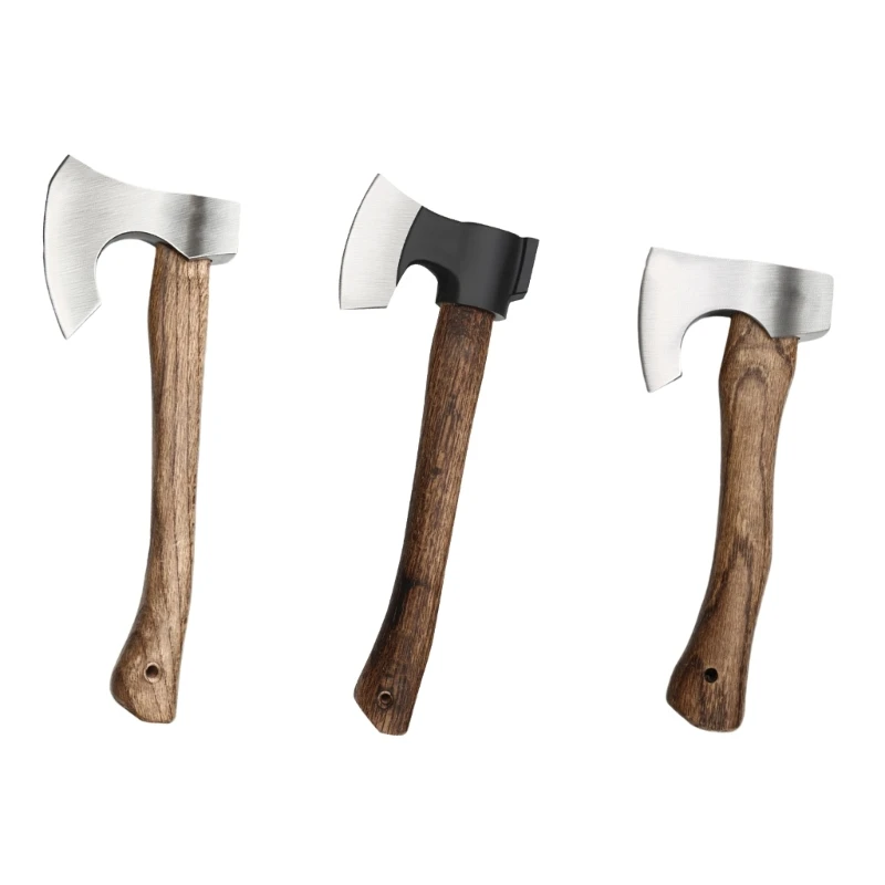 High Hardness Metal Hatchets with Nonslip Comfortable Grip for Campers & Farmers