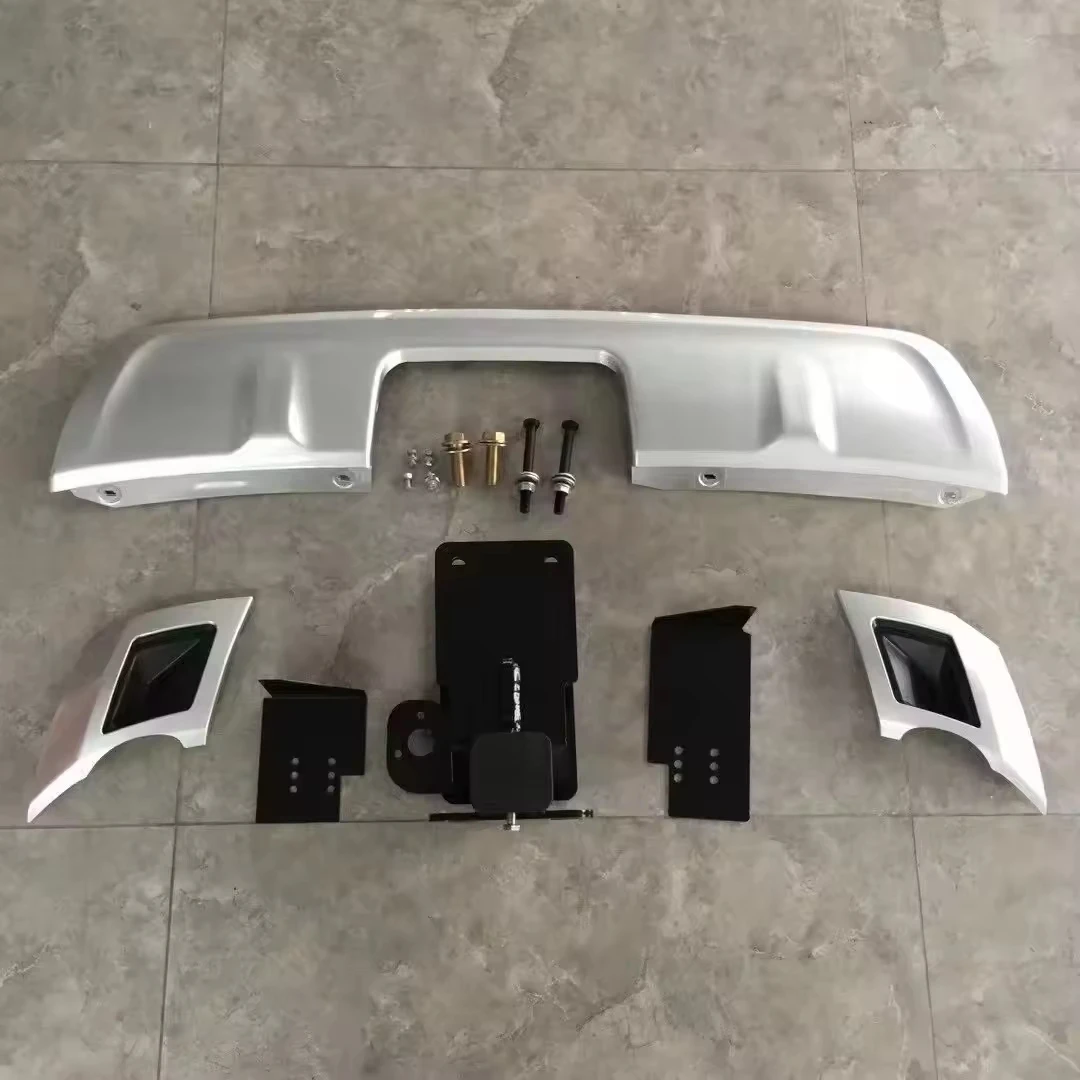 

High Quality Front Position Upgrade for LR Discovery 5 Series Prado Pickup Black Rear Bumper Cover Silver Tow Bar New Auto