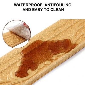 10 m/Roll 3D Wall Club Fußzeile Auto Auto Test Adhäsiv 8 Hauptverkäufe Cenefas Klebstoff - №1